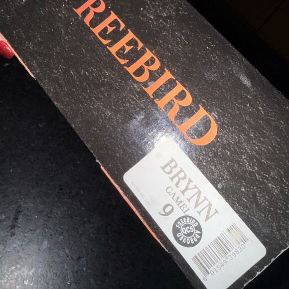 NEW FREEBIRD BRYNN CAMEL TAN SLIP ON GENUINE LEATHER BALLET FLAT SHOES SZ 9 - Picture 10 of 10